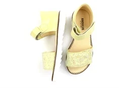 Angulus lys gul sandal glitter